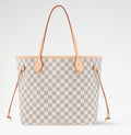LOUIS VUITTON DAMIER AZUR NEVERFULL MM TOTE BAG