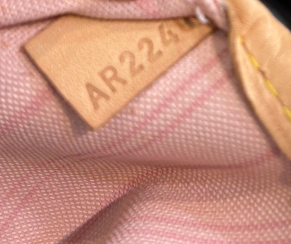 LOUIS VUITTON DAMIER AZUR NEVERFULL MM TOTE BAG