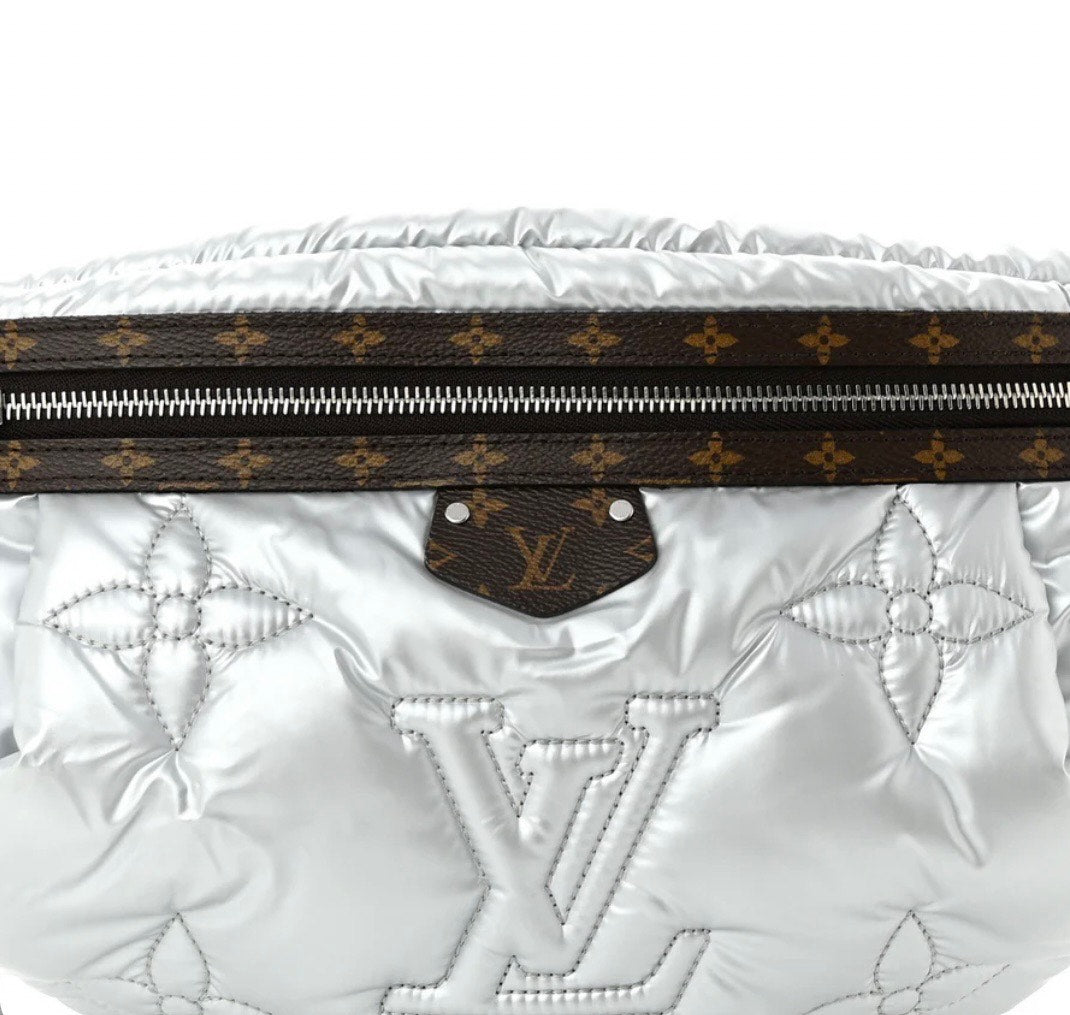 LOUIS VUITTON PILLOW QUILTED MONOGRAM ECONYL BUMBUG