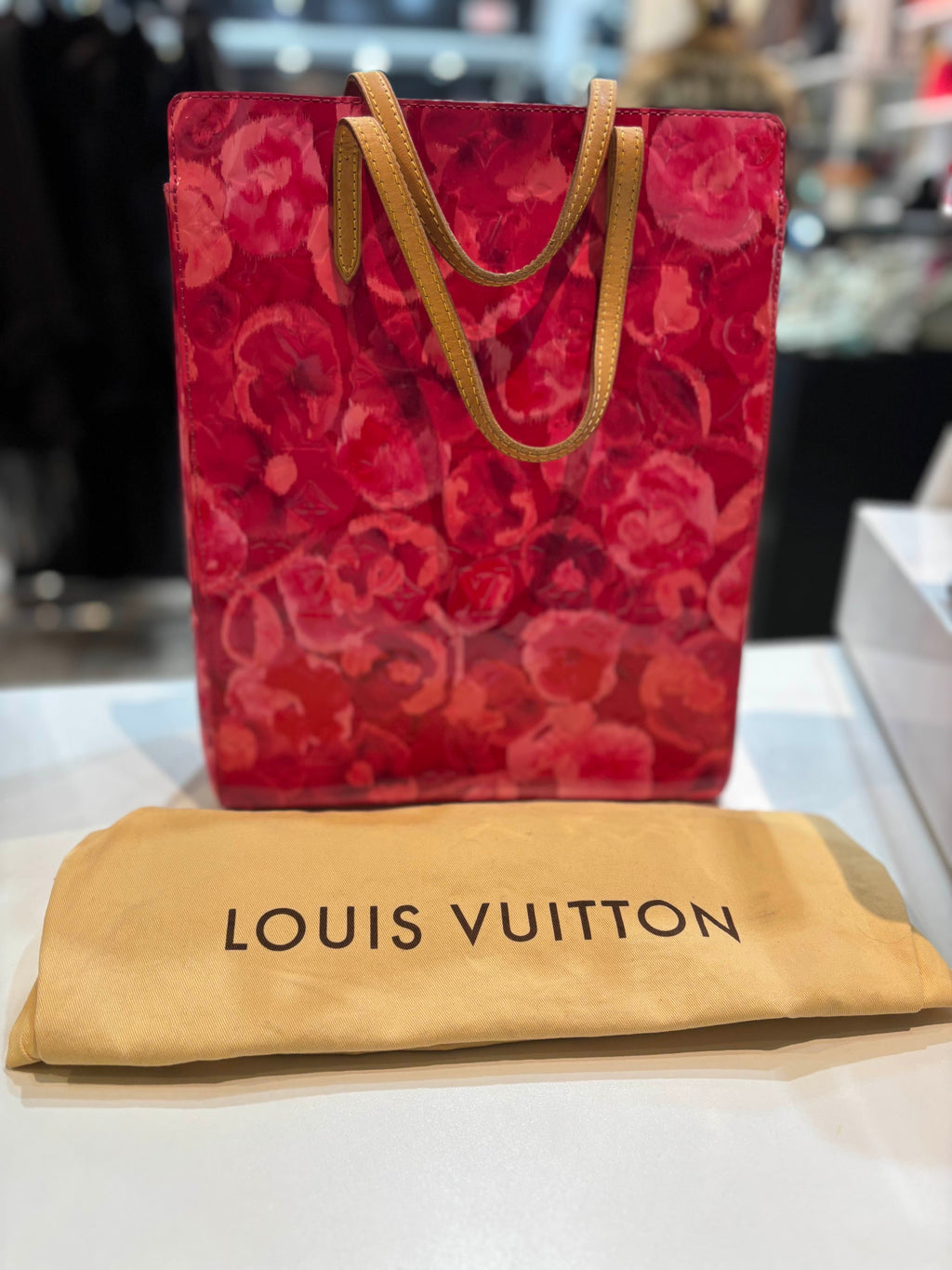 LOUIS VUITTON CATALINA IKAT FLORAL LIMITED EDITION  TOTE BAG