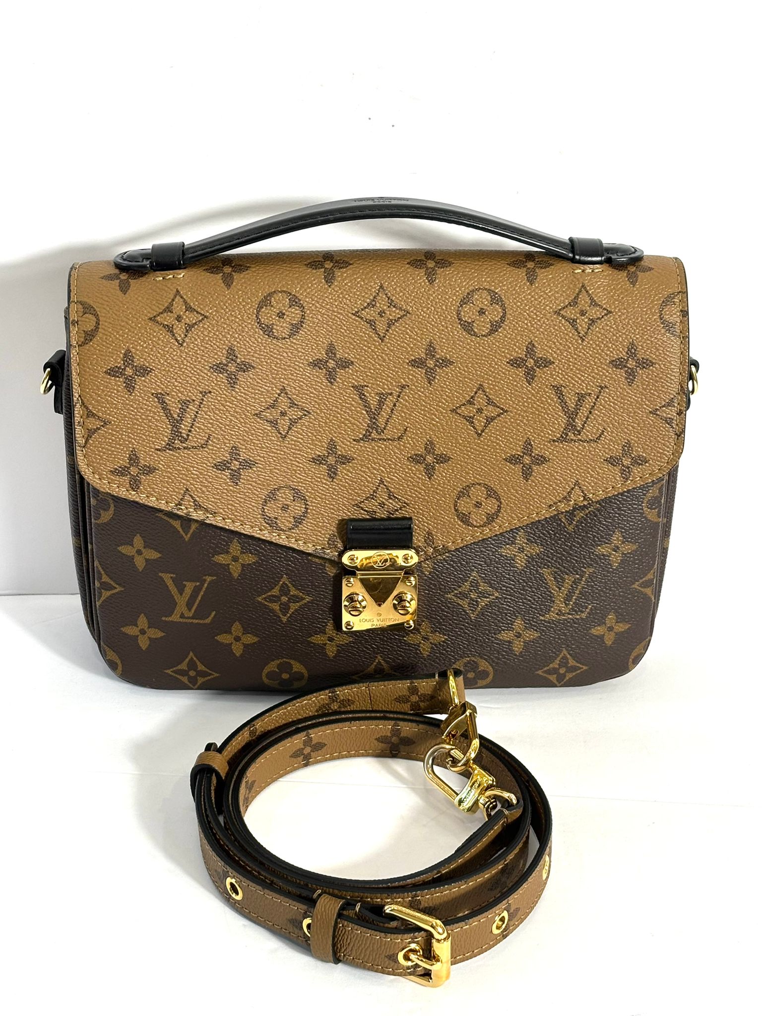 LOUIS VUITTON REVERSE MONOGRAM POCHETTE METIS