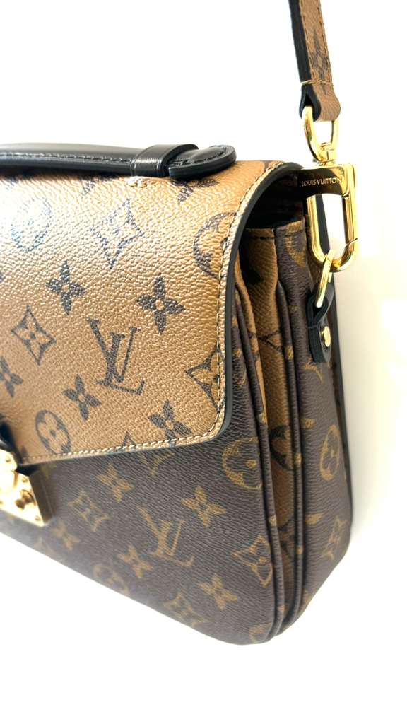 LOUIS VUITTON REVERSE MONOGRAM POCHETTE MÉTIS BAG