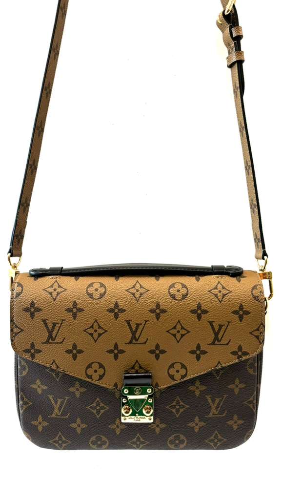 LOUIS VUITTON REVERSE MONOGRAM POCHETTE MÉTIS BAG
