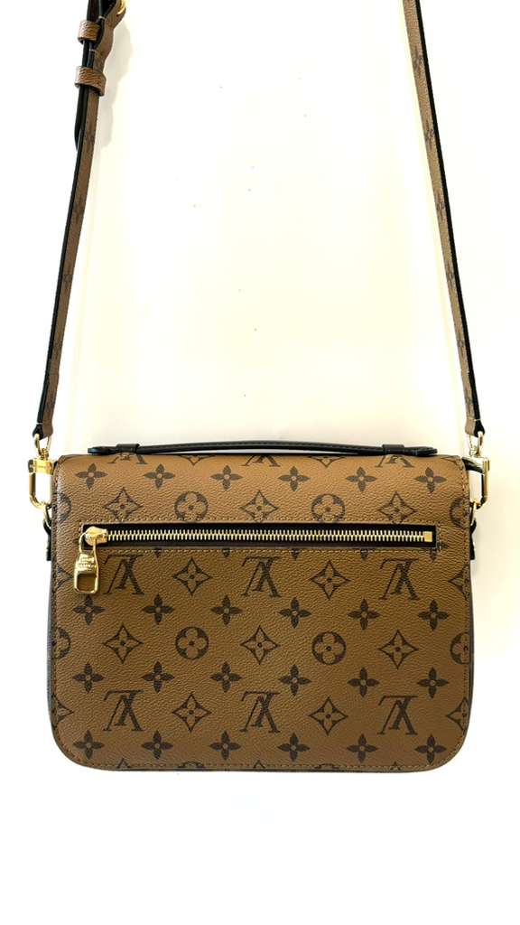 LOUIS VUITTON REVERSE MONOGRAM POCHETTE MÉTIS BAG