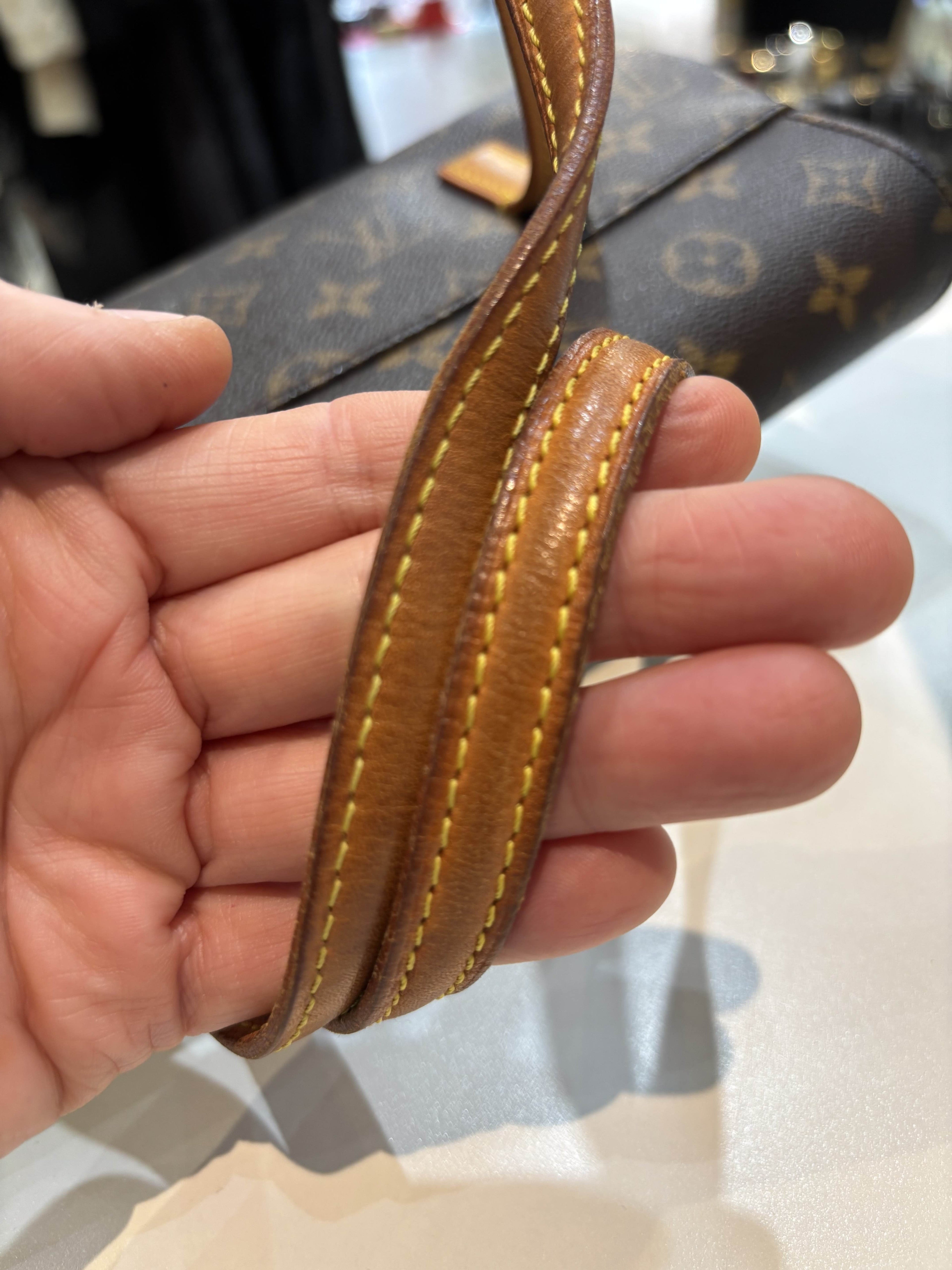 LOUIS VUITTON SONATINE MONOGRAM CANVAS HANDBAG