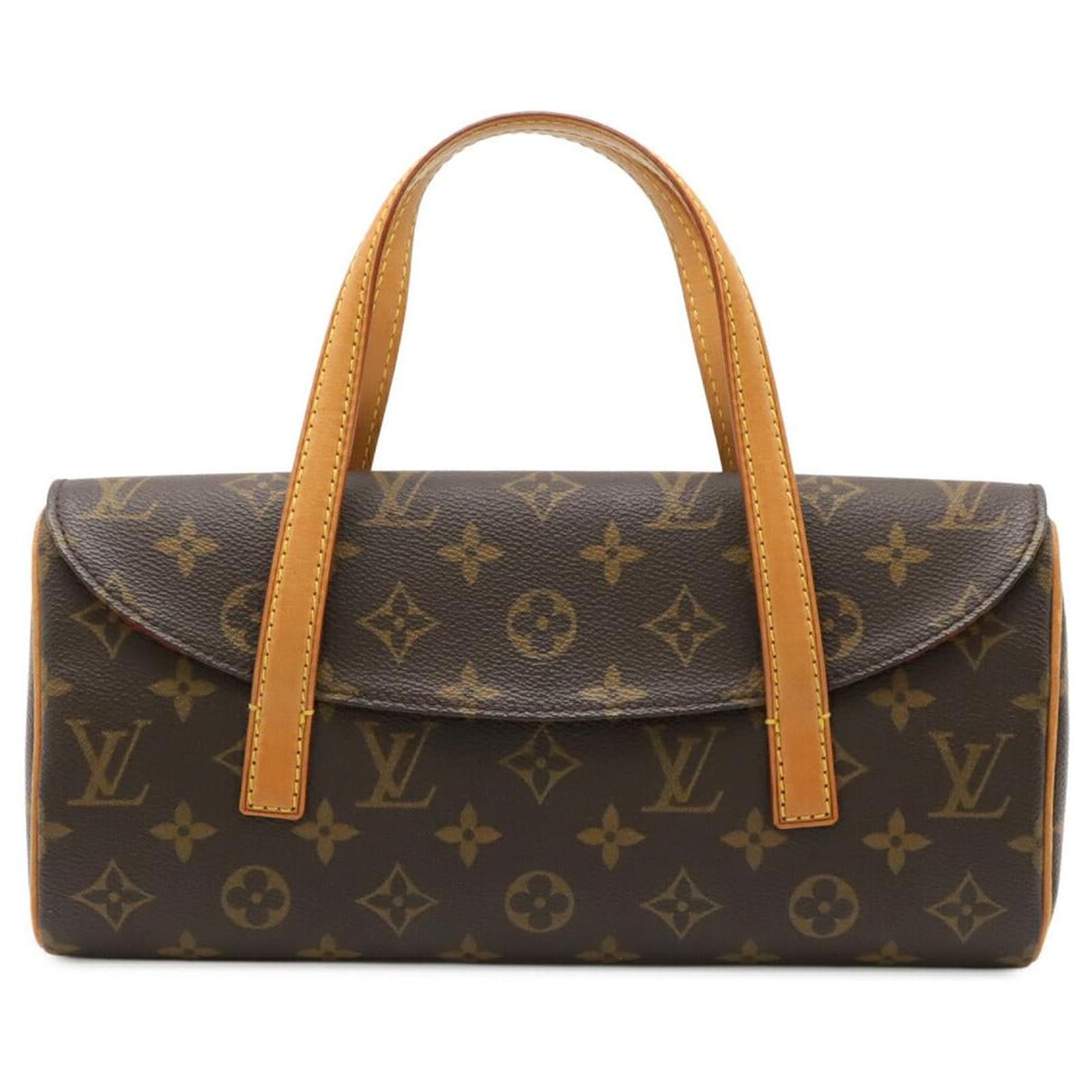 LOUIS VUITTON SONATINE MONOGRAM CANVAS HANDBAG