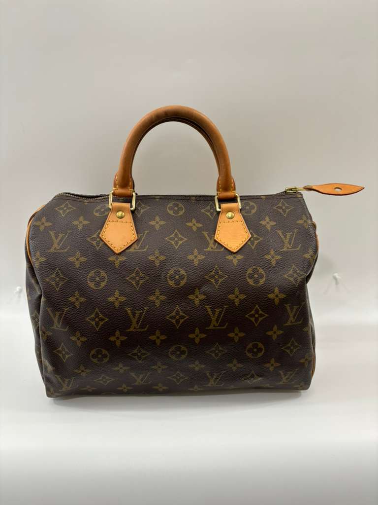 LOUIS VUITTON MONOGRAM SPEEDY 30 MONOGRAM BAG