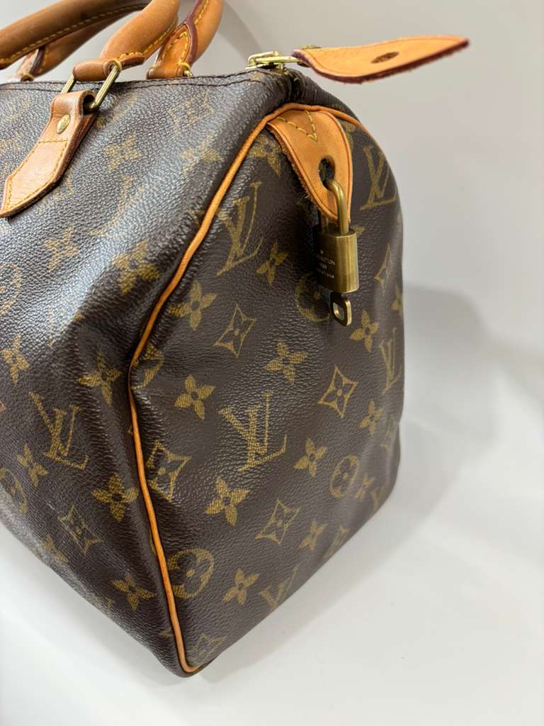 LOUIS VUITTON MONOGRAM SPEEDY 30 MONOGRAM BAG