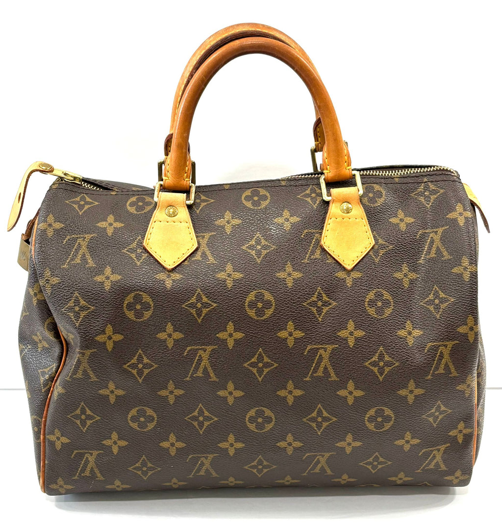 LOUIS VUITTON MONOGRAM SPEEDY 30 HANDBAG