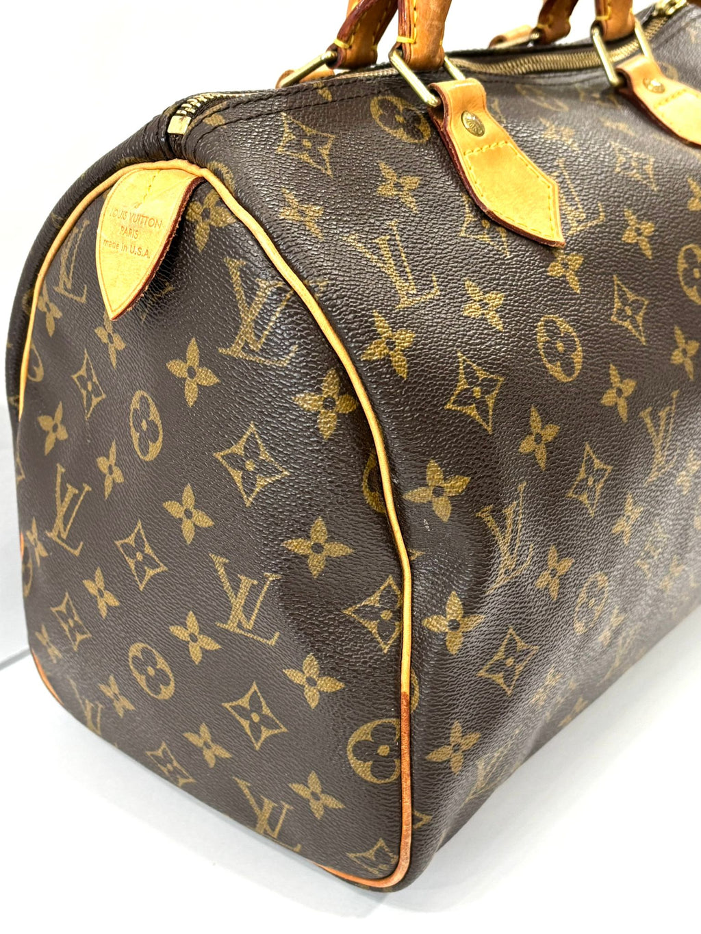 LOUIS VUITTON MONOGRAM SPEEDY 30 HANDBAG