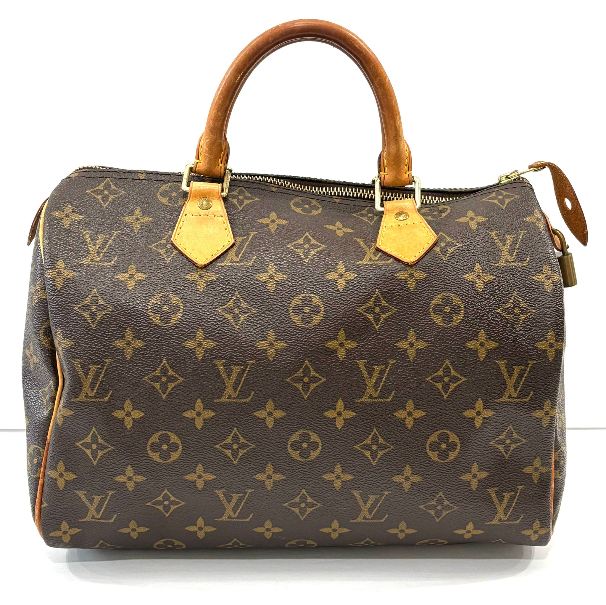 LOUIS VUITTON MONOGRAM SPEEDY 30 HANDBAG