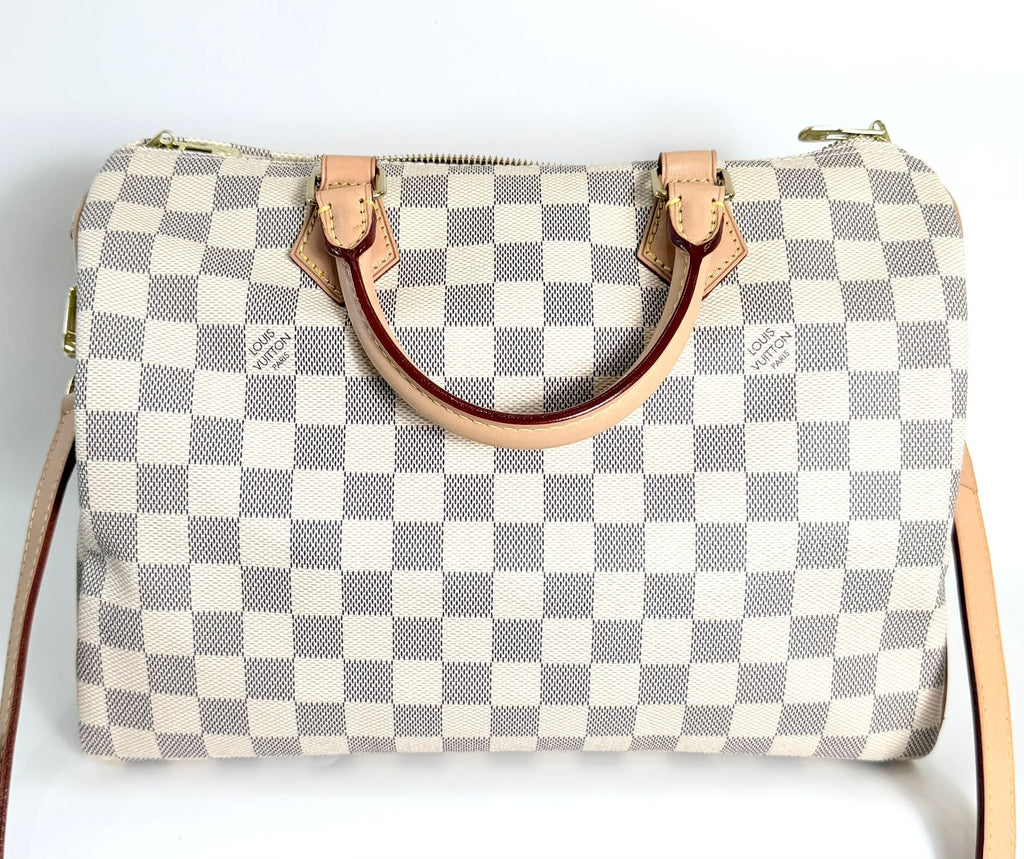 LOUIS VUITTON DAMIER AZUR BANDOULIÈRE SPEEDY 30 BAG
