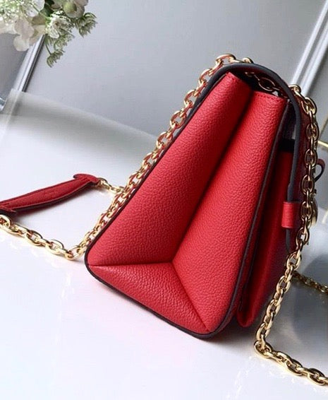 LV MONOGRAM EMPREINTE LEATHER VAVIN PM CHAIN BAG