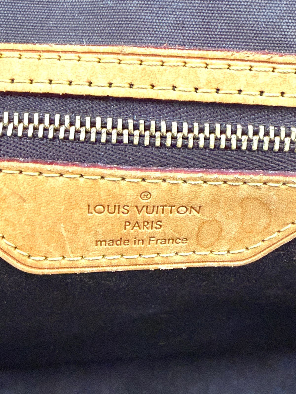 LOUIS VUITTON VERT MONOGRAM VERNIS BREA GM BAG
