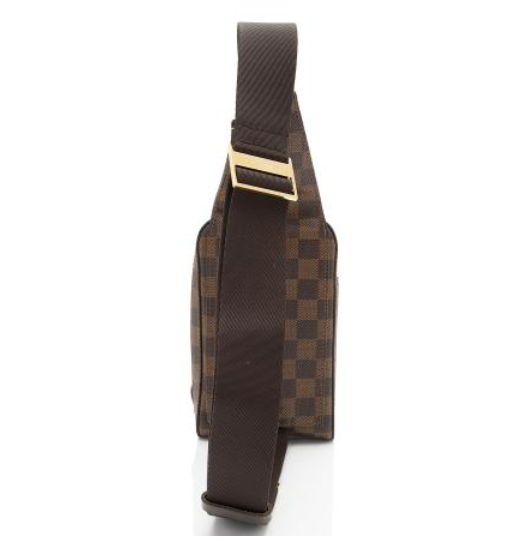 LOUIS VUITTON VINTAGE DAMIER EBENE GERONIMOS SLING BAG