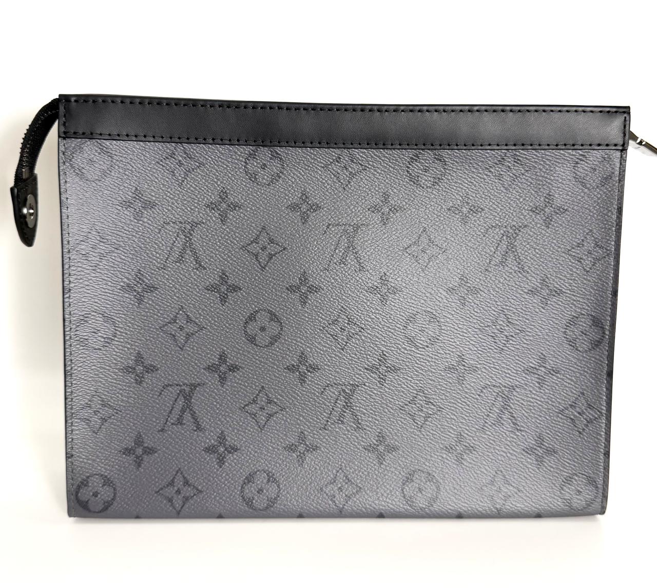 LOUIS VUITTON MONOGRAM ECLIPSE POCHETTE VOYAGE MM