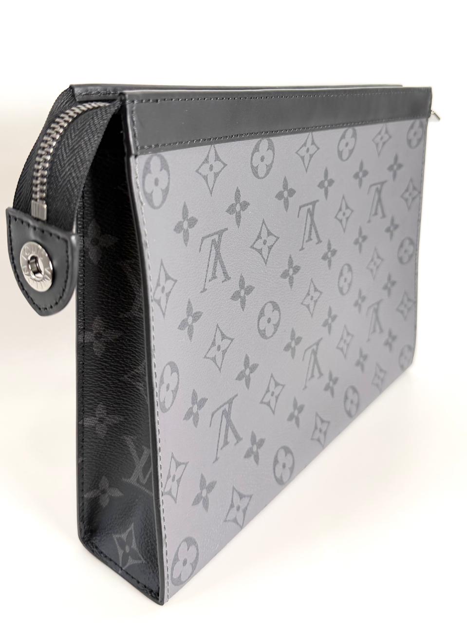 LOUIS VUITTON MONOGRAM ECLIPSE POCHETTE VOYAGE MM