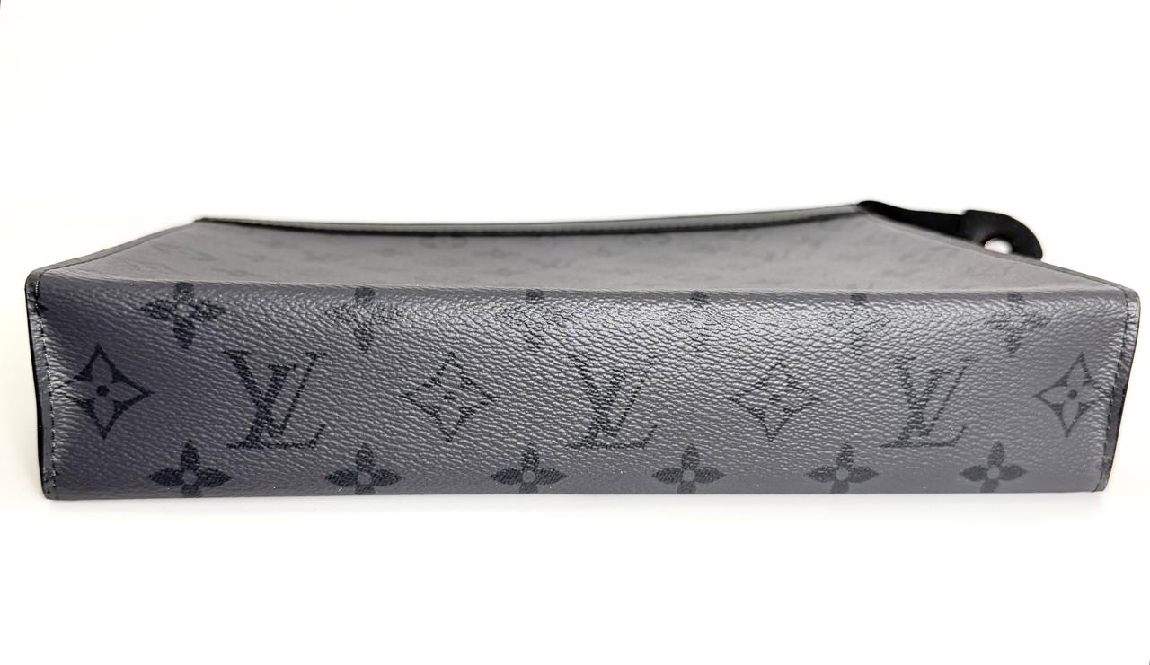 LOUIS VUITTON MONOGRAM ECLIPSE POCHETTE VOYAGE MM