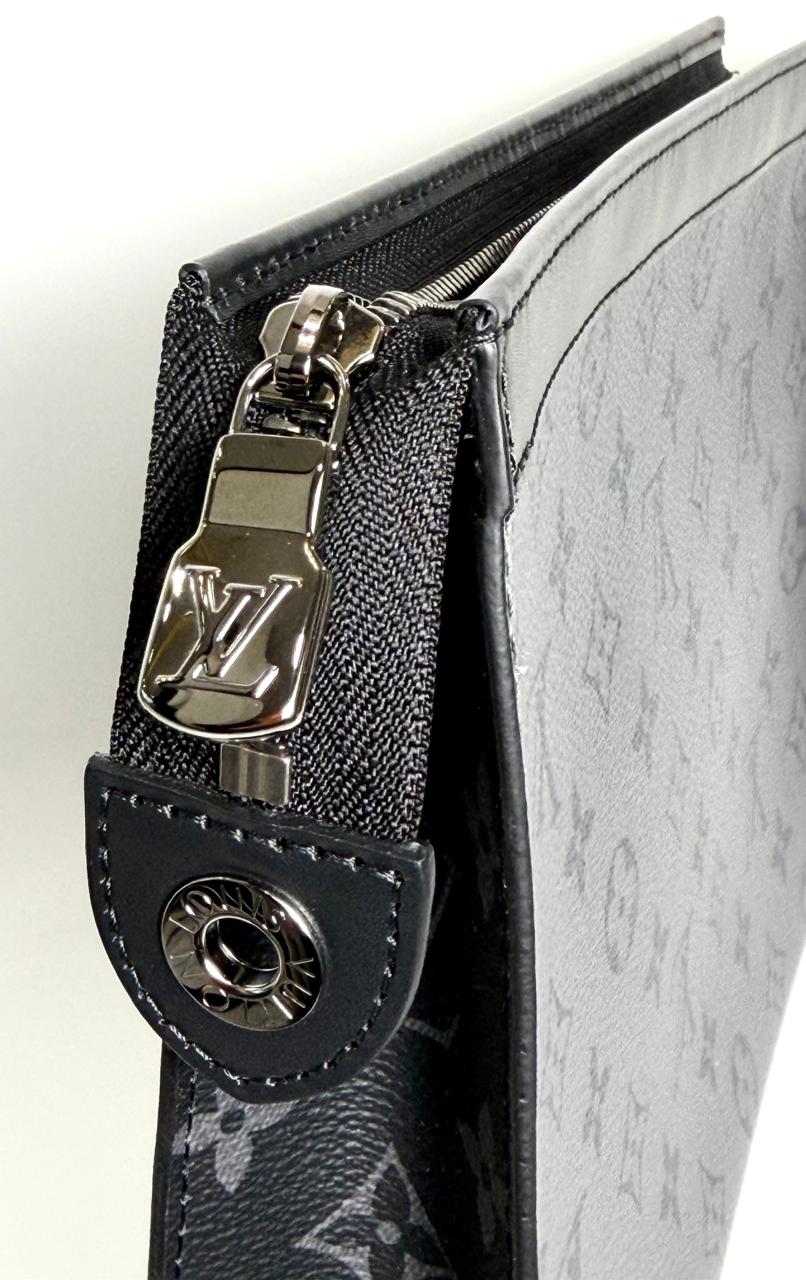 LOUIS VUITTON MONOGRAM ECLIPSE POCHETTE VOYAGE MM