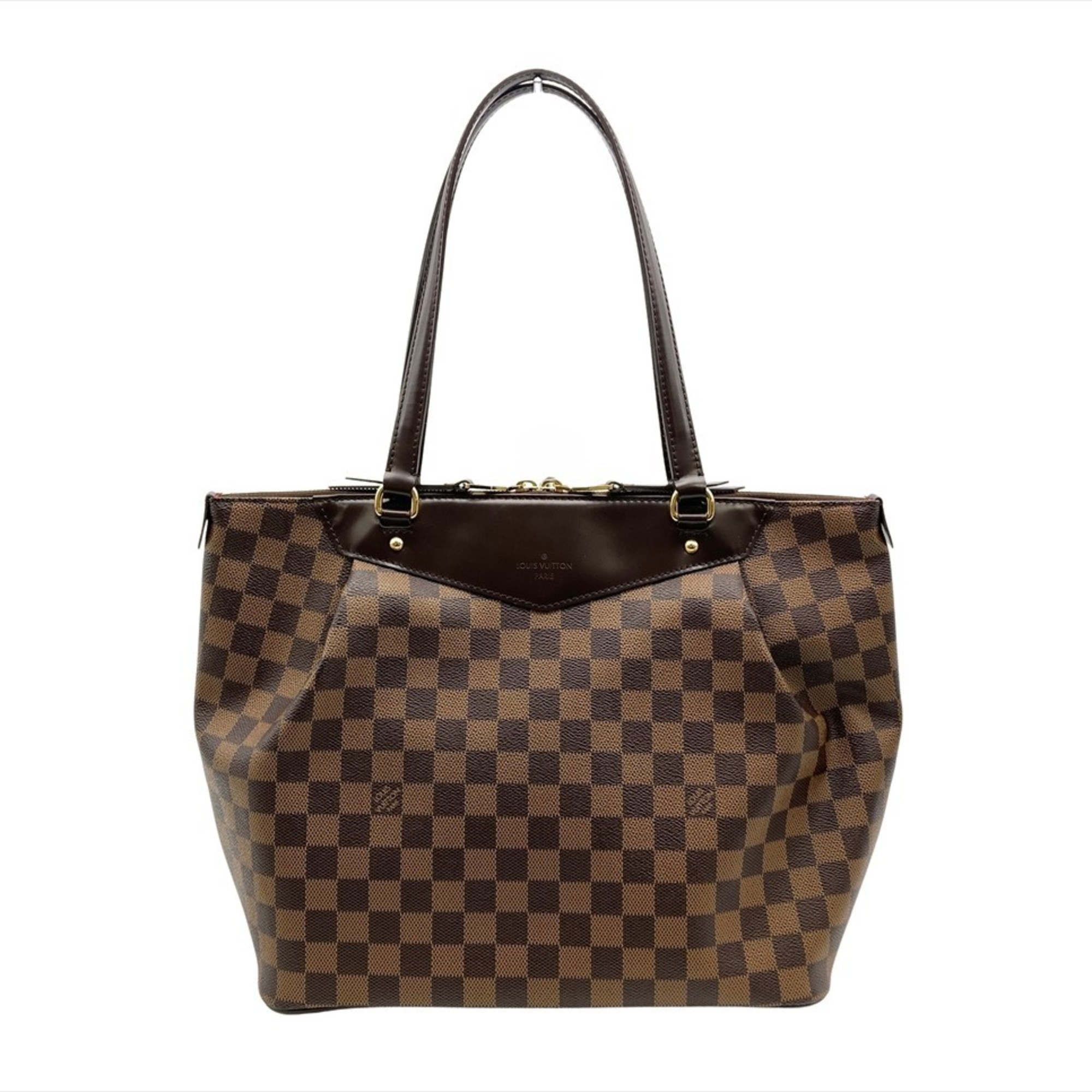 LOUIS VUITTON DAMIER EBENE WESTMINSTER GM TOTE BAG