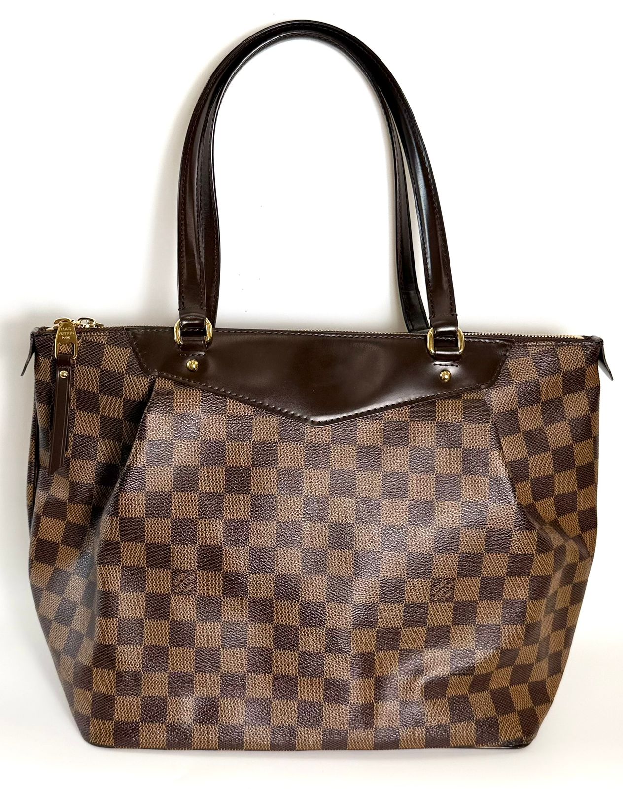 LOUIS VUITTON DAMIER EBENE WESTMINSTER GM TOTE BAG