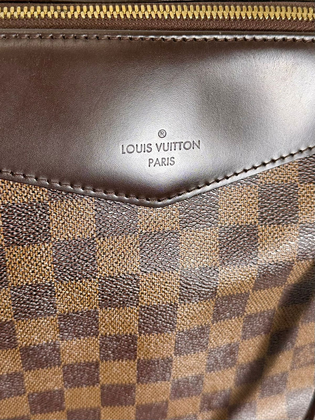 LOUIS VUITTON DAMIER EBENE WESTMINSTER GM TOTE BAG