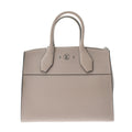 LOUIS VUITTON CITY STEAMER MM GRAINEDLEATHER HANDBAG