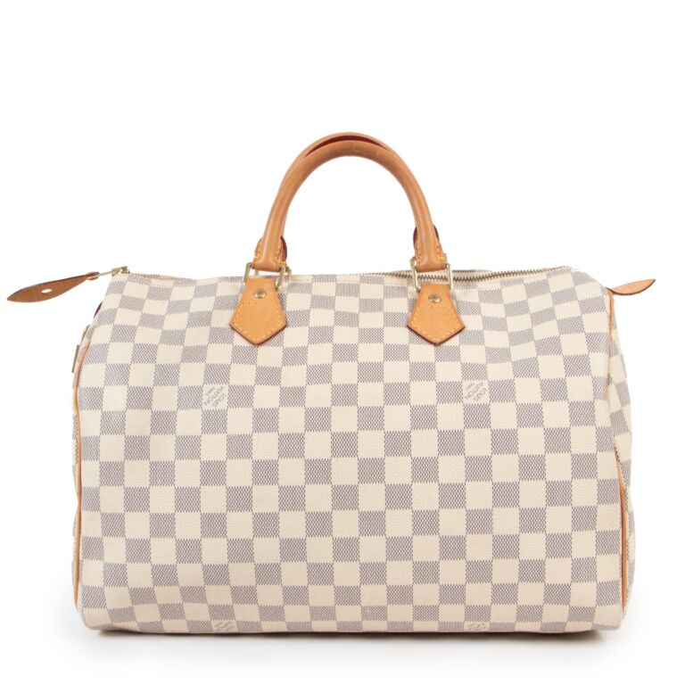 LOUIS VUITTON DAMIER AZUR SPEEDY 35 HANDBAG