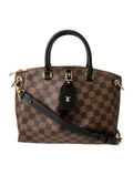 LOUIS VUITTON DAMIER EBENE ODEON PM SHOULDER BAG
