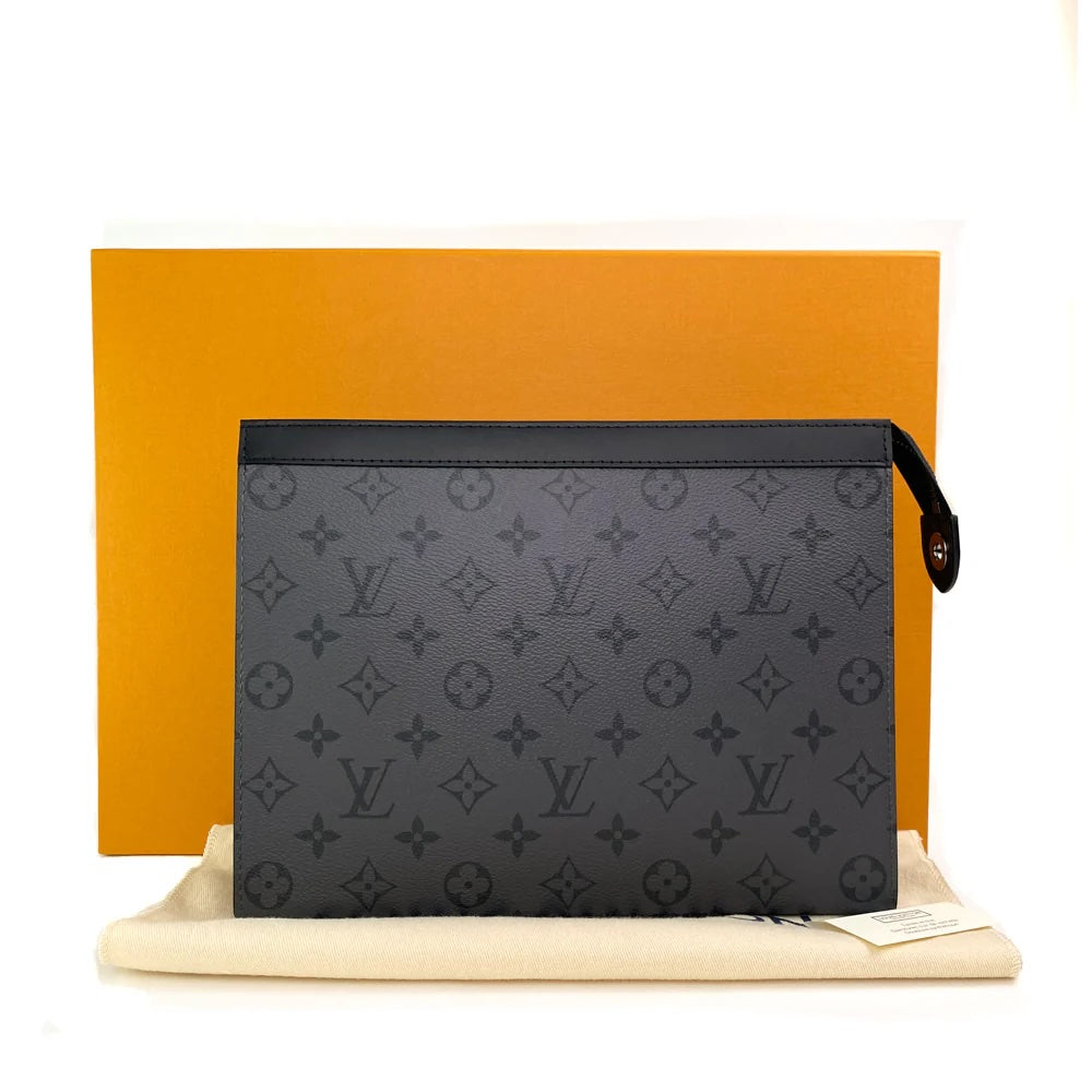 LOUIS VUITTON MONOGRAM ECLIPSE POCHETTE VOYAGE MM