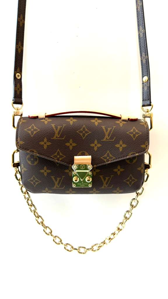 LOUIS VUITTON MONOGRAM POCHETTE MÉTIS EAST WEST BAG
