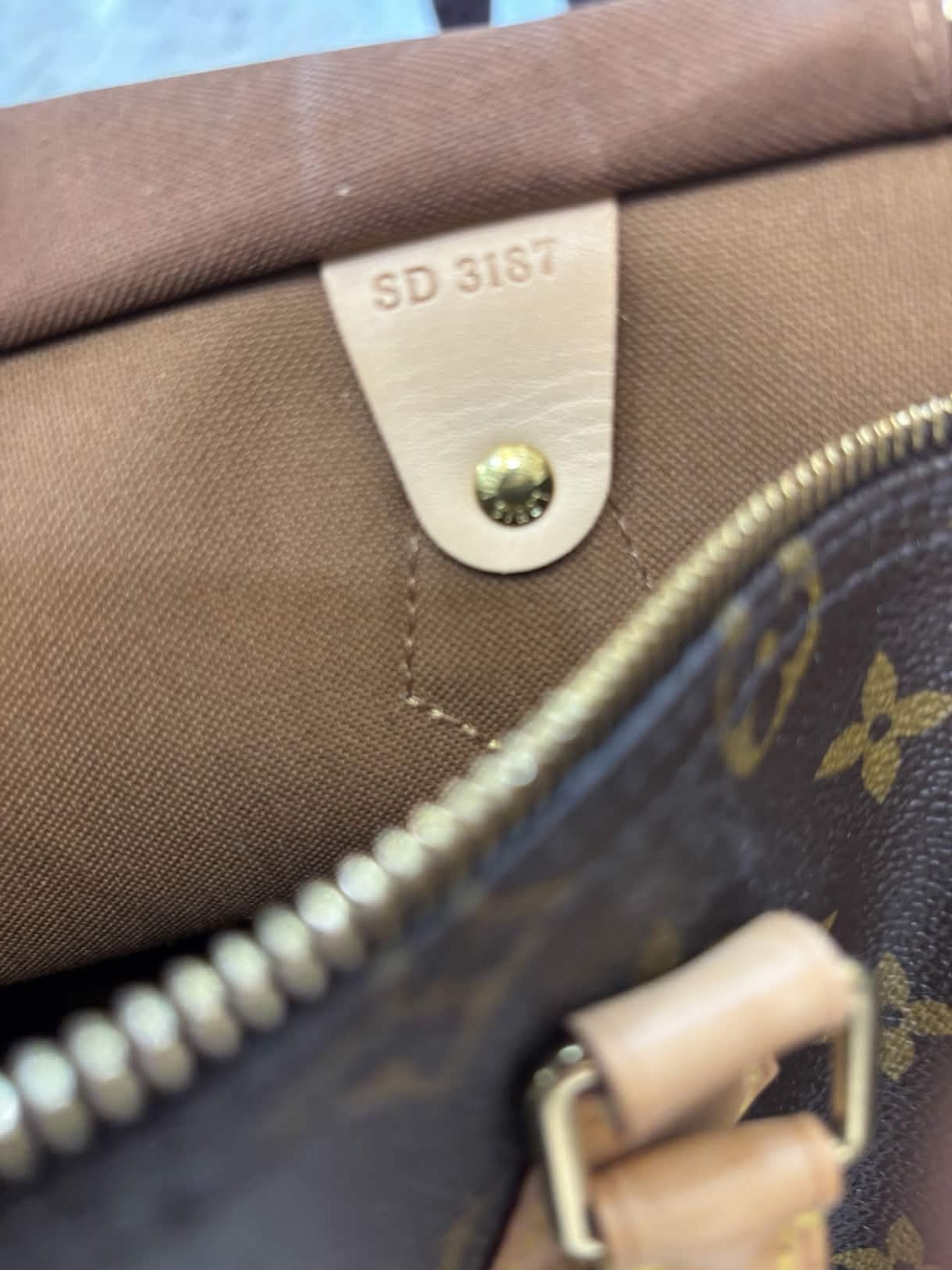 LOUIS VUITTON MONOGRAM SPEEDY 35 HANDBAG