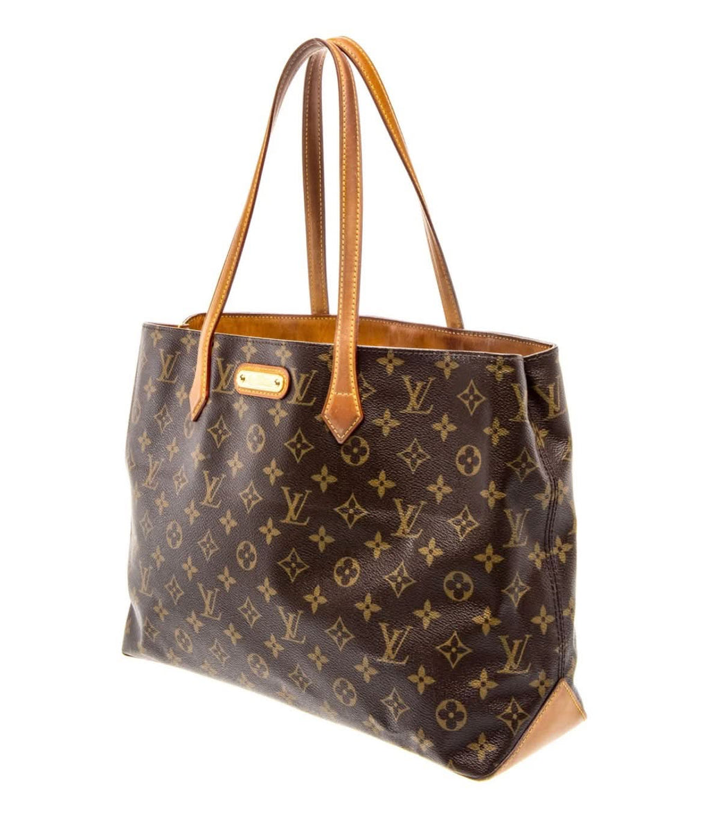 LOUIS VUITTON MONOGRAM WILLSHIRE MM TOTE BAG
