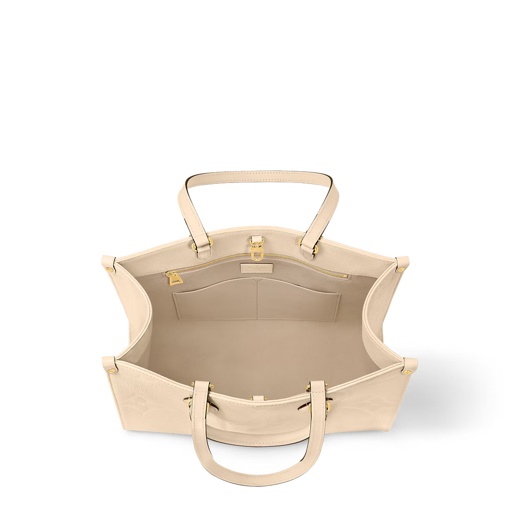 LOUIS VUITTON ON THE GO MM MONOGRAM BAG