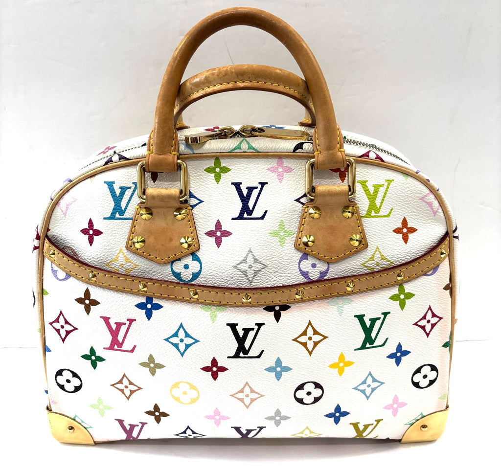LOUIS VUITTON TROUVILLE MULTICOLOR MONOGRAM HANDBAG