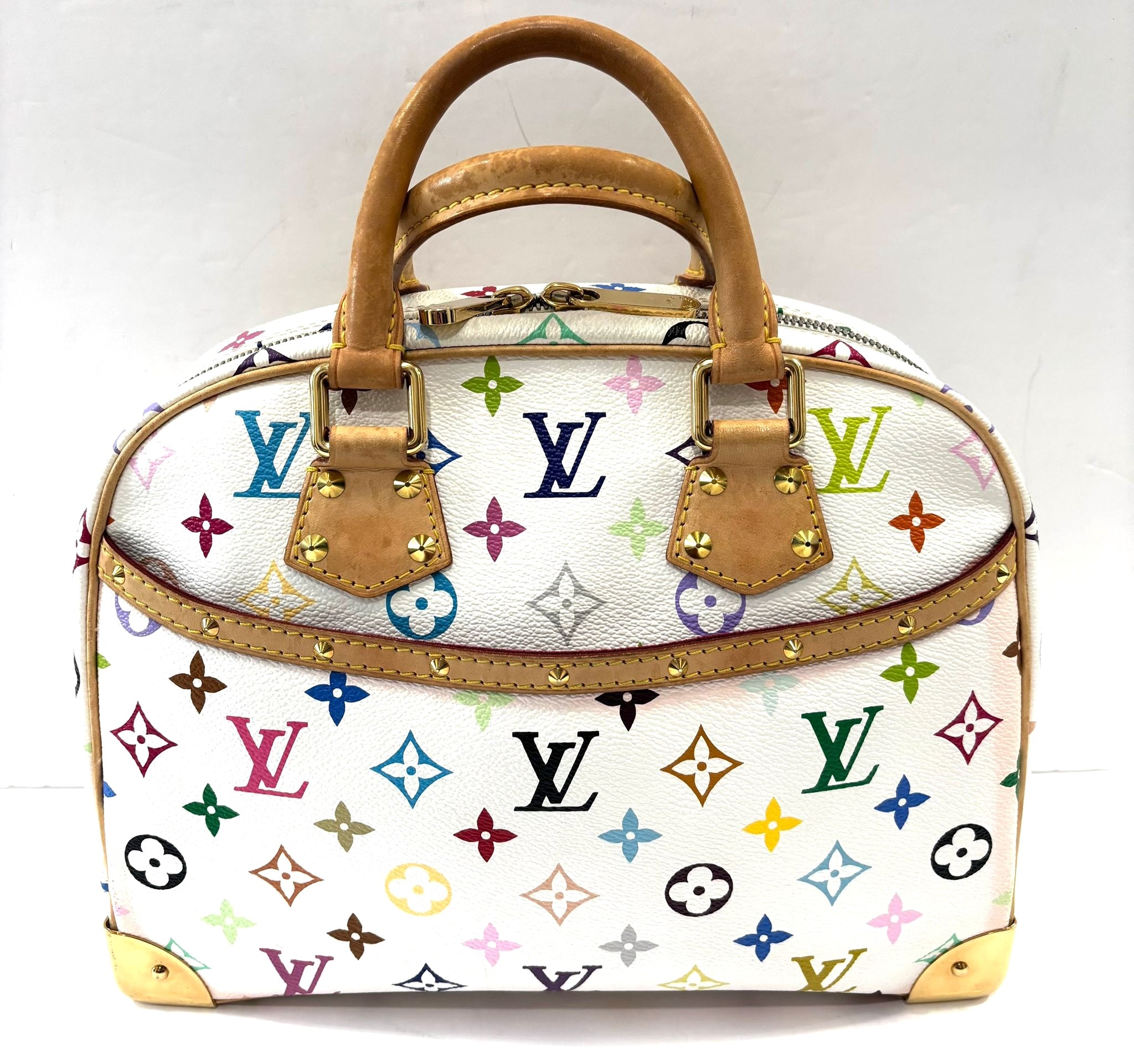 LOUIS VUITTON TROUVILLE MULTICOLOR MONOGRAM HANDBAG