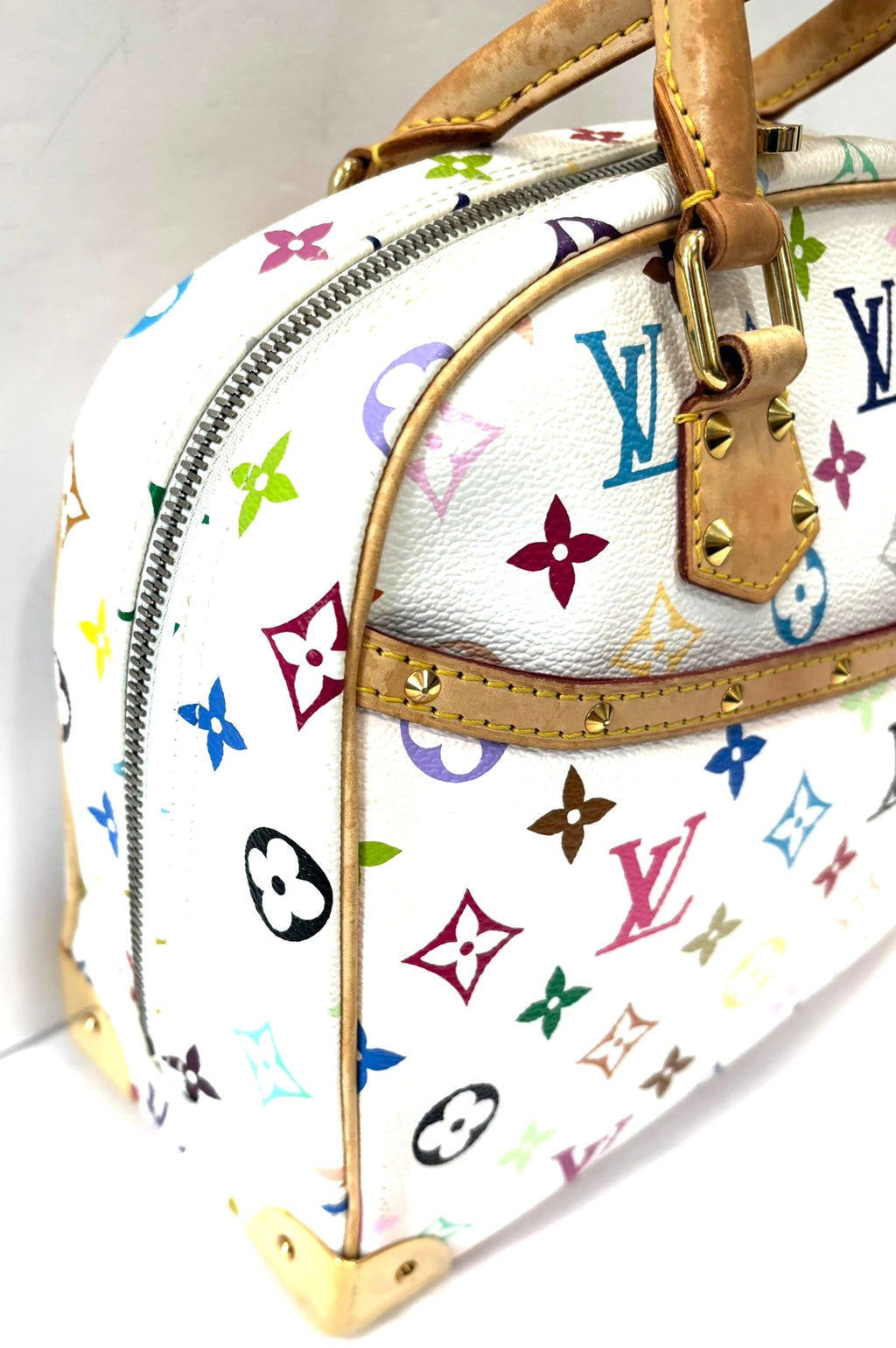 LOUIS VUITTON TROUVILLE MULTICOLOR MONOGRAM HANDBAG