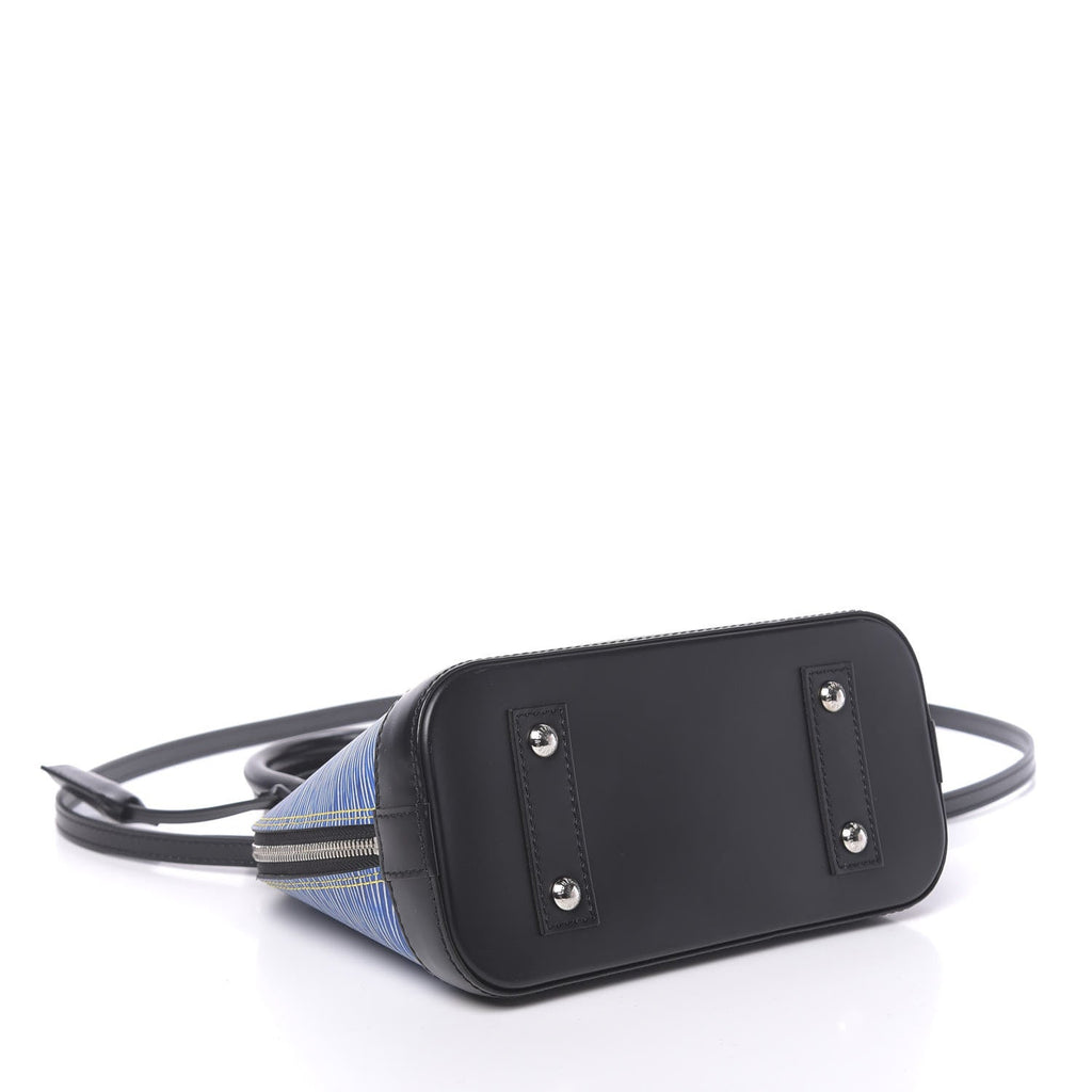 LOUIS VUITTON ALMA BB EPI LEATHER-DENIM LIGHT