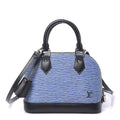 LOUIS VUITTON ALMA BB EPI LEATHER-DENIM LIGHT