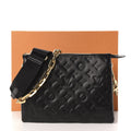 Louis Vuitton Monogram Coussin MM Black