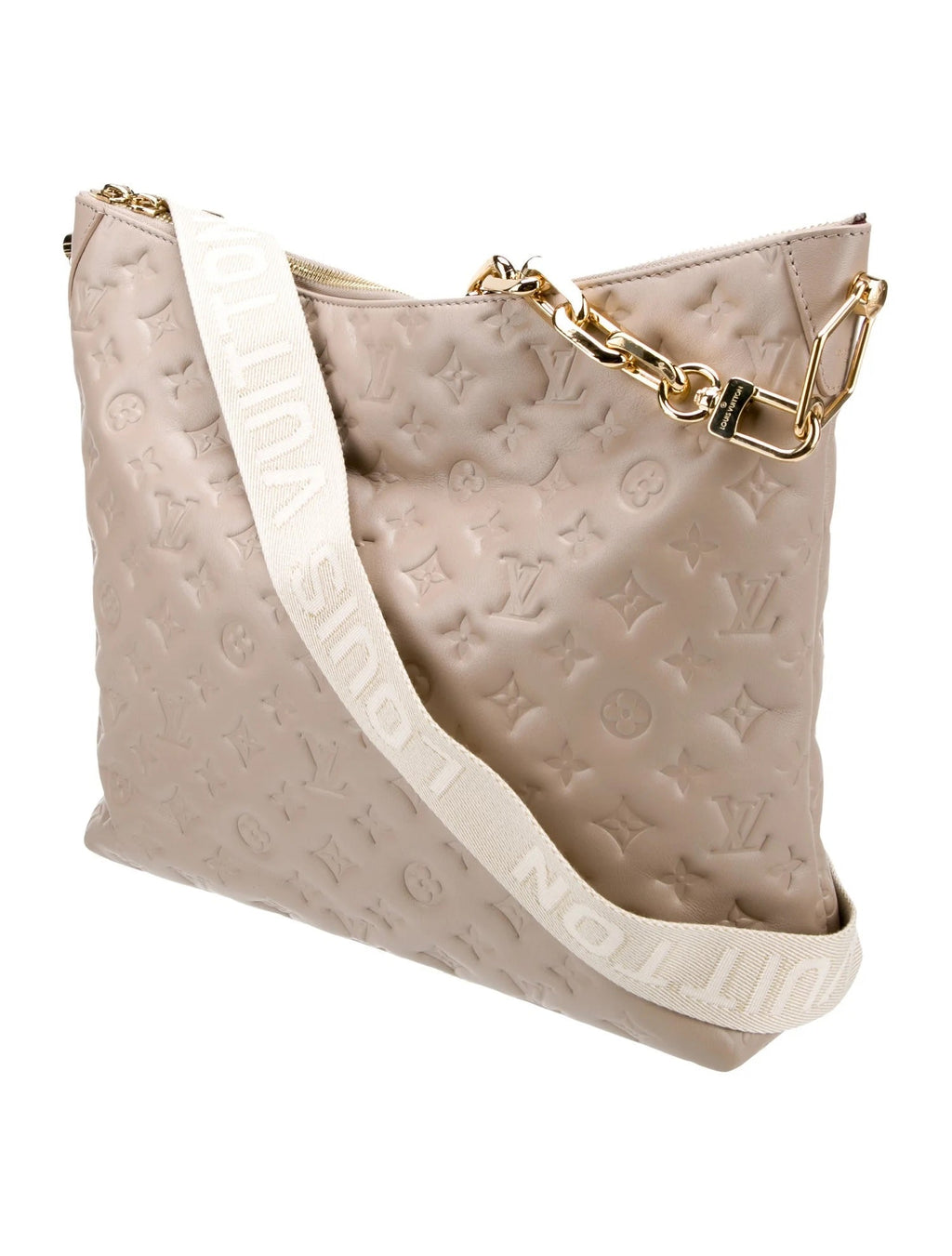 LOUIS VUITTON LV MONOGRAM COUSSIN MM HOBO BAG