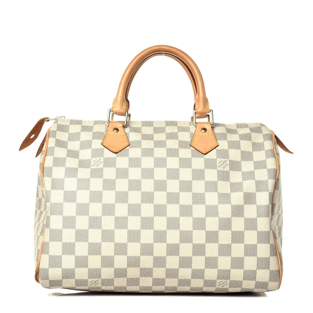 LOUIS VUITTON DAMIER AZUR SPEEDY 35 HANDBAG