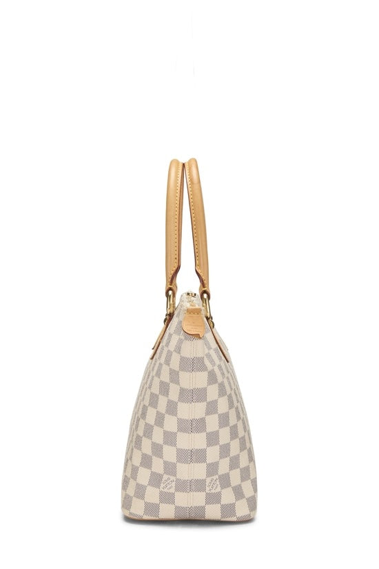 LOUIS VUITTON DAMIER AZUR SALEYA PM TOTE BAG