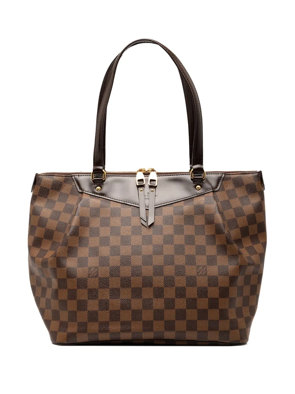 LOUIS VUITTON DAMIER EBENE WESTMINSTER GM TOTE BAG