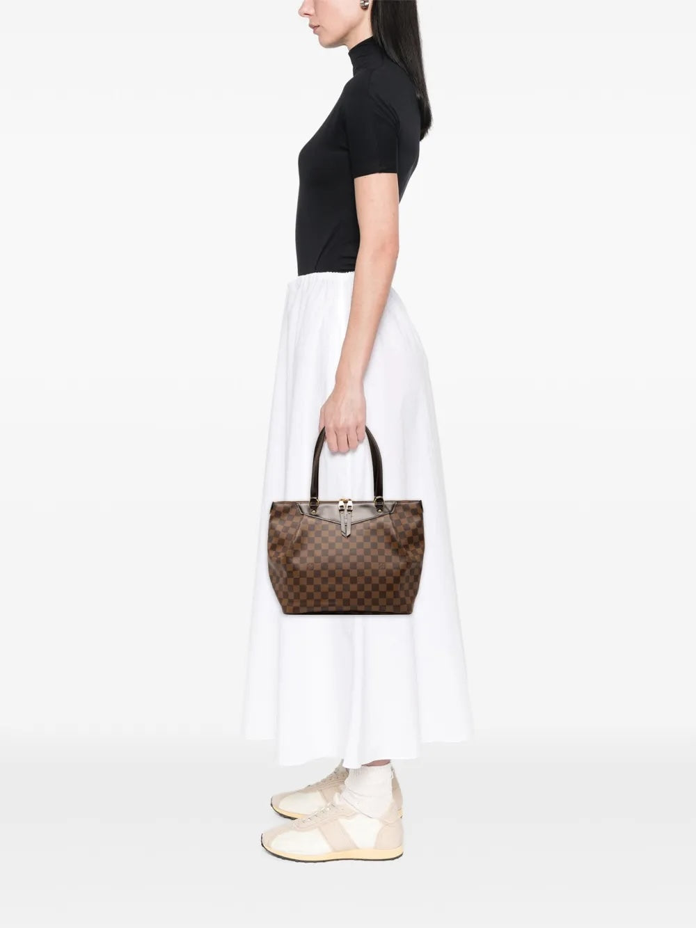 LOUIS VUITTON DAMIER EBENE WESTMINSTER GM TOTE BAG
