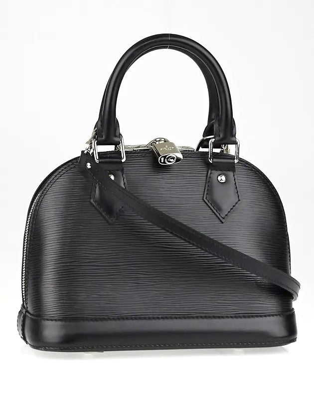 LOUIS VUITTON EPI LEATHER ALMA BB BAG WITH SHOULDER STRAP