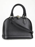 LOUIS VUITTON EPI LEATHER ALMA BB BAG WITH SHOULDER STRAP