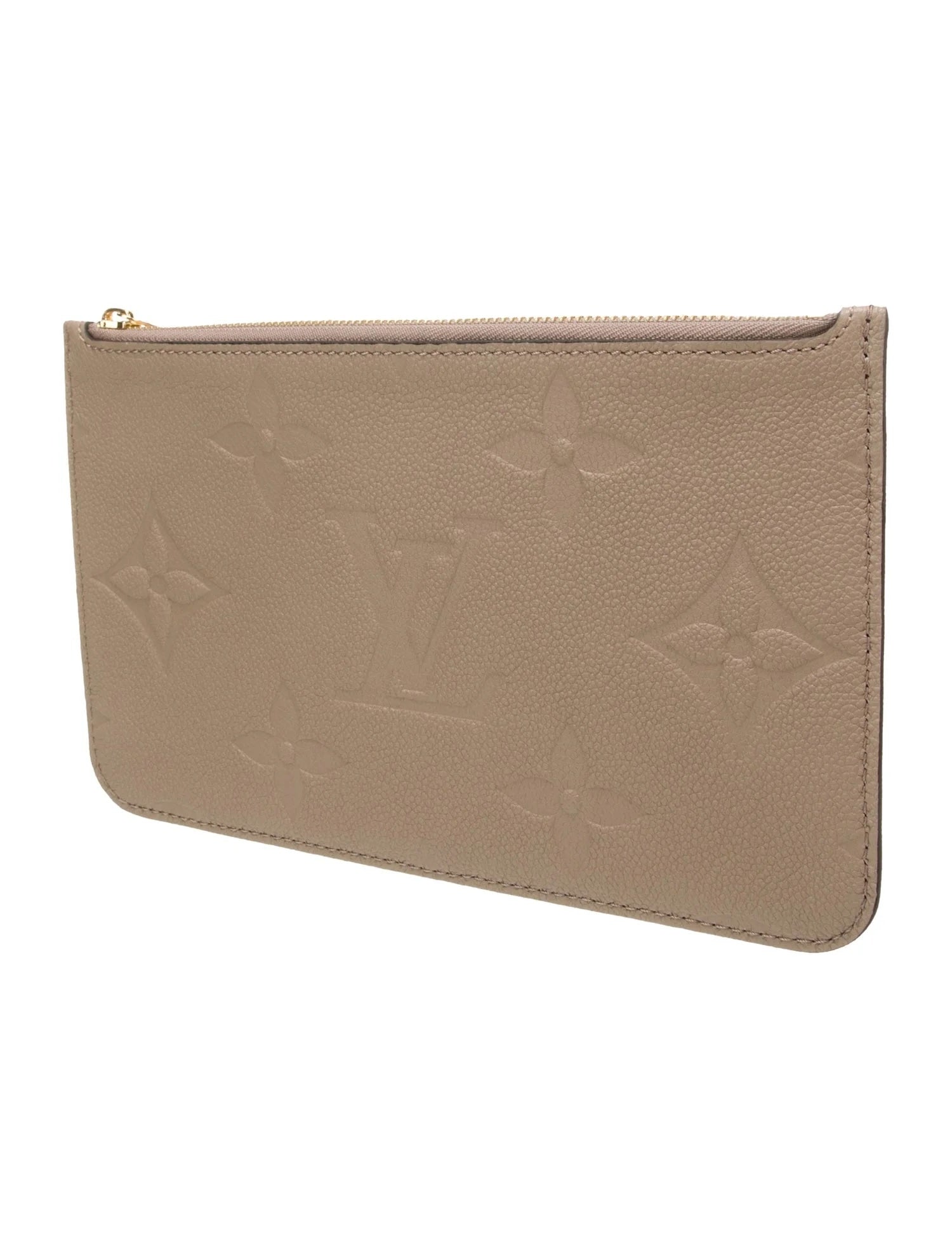 LV NEVERFULL GIANT MONOGRAM EMPREINTE  POCHETTE WRISTLET