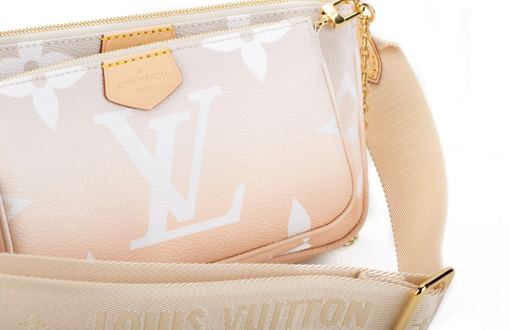 LOUIS VUITTON LIMITED EDITION BLUSH MULTI POCHETTE BN