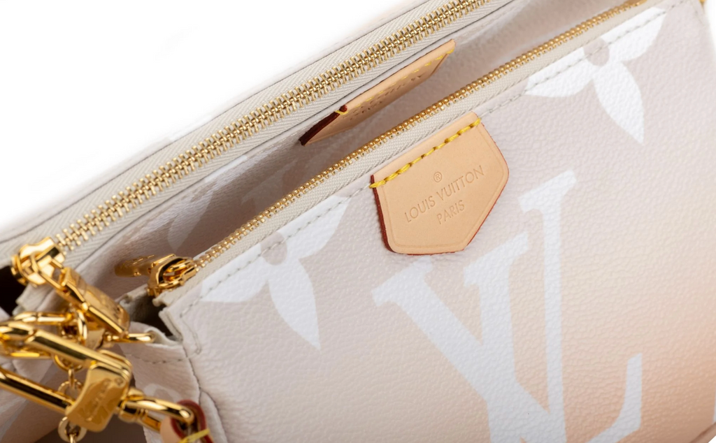 LOUIS VUITTON LIMITED EDITION BLUSH MULTI POCHETTE BN